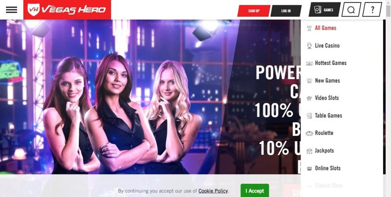 A look at vegashero casino